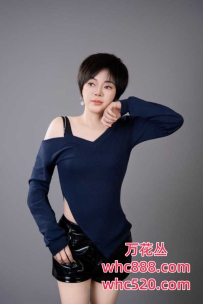 番禺短发性感美女-安琪